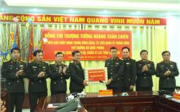 Lãnh đạo Bộ Quốc phòng kiểm tra, chúc tết tại Bộ CHQS tỉnh Lạng Sơn